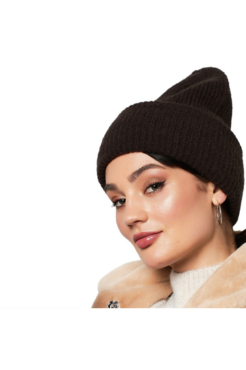 Rut & Circle Ida beanie dark brown