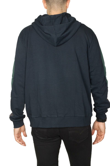 Bigbong φούτερ ζακέτα μπλε με κουκούλα