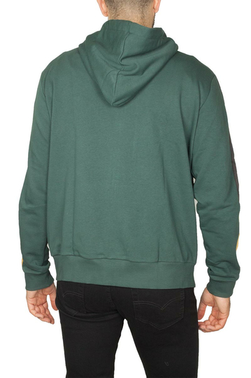 Bigbong φούτερ ζακέτα πράσινη με κουκούλα