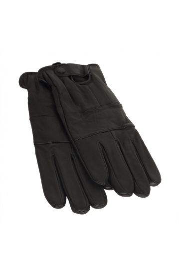 Rut & Circle Elsa δερμάτινα γάντια μαύρα