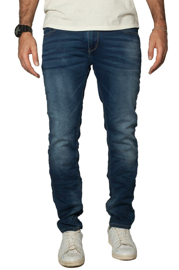 Men's skinny fit stretch jeans blue