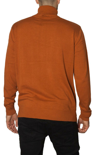 Brave Soul ανδρικό πουλόβερ ζιβάγκο κάμελ