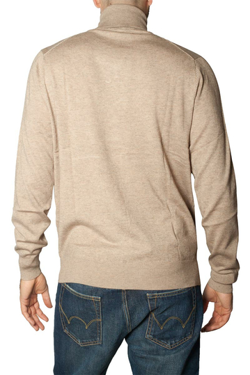 Ανδρικό πουλόβερ ζιβάγκο μπεζ