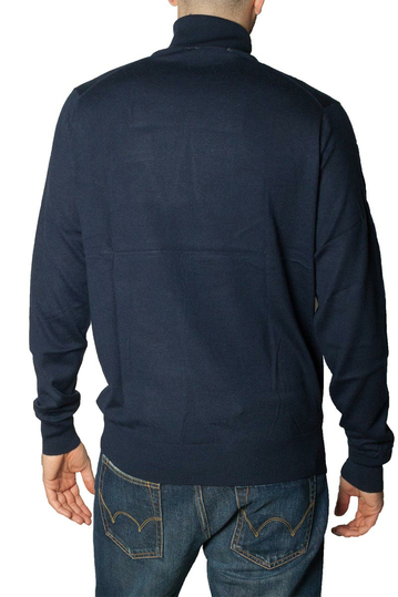 Ανδρικό πουλόβερ ζιβάγκο navy