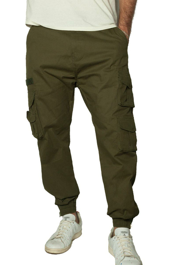 Multi pocket cargo pants army