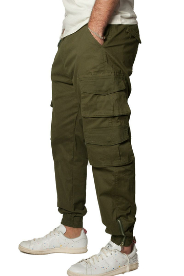 Cargo παντελόνι πολύτσεπο χακί