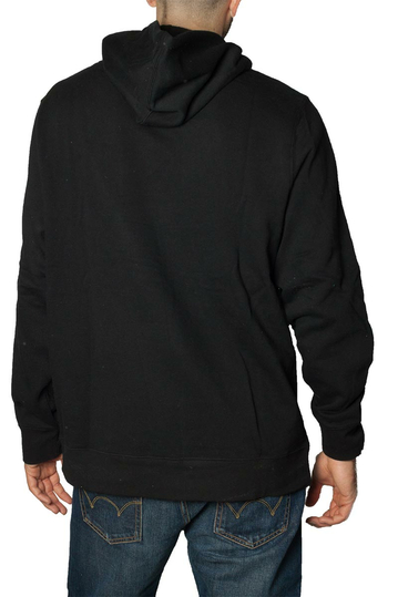 Huf Plastic heart φούτερ με κουκούλα μαύρο