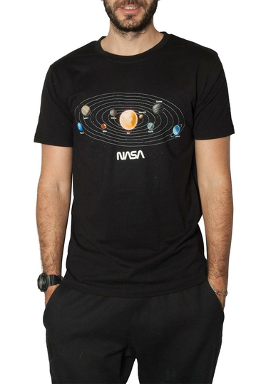 Mister Nasa space t-shirt black