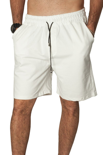 French Terry shorts ecru