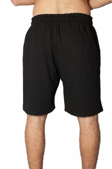 French Terry βερμούδα μαύρη