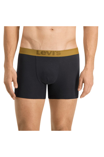 Levi's® tropical fern boxer brief 2-pack black