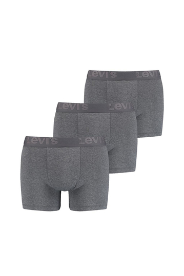 Levi's® Premium boxer brief 3-pack grey melange