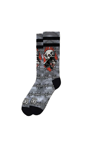American Socks Born Dead - mid high κάλτσες