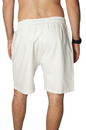 French Terry βερμούδα εκρού