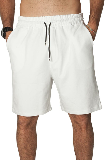 French Terry shorts white
