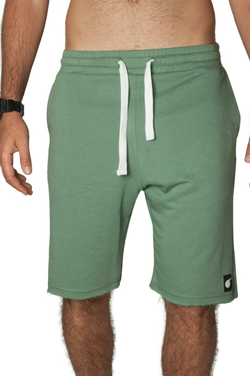 Bigbong french terry shorts green