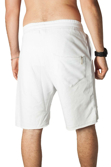 Bigbong french terry βερμούδα λευκή