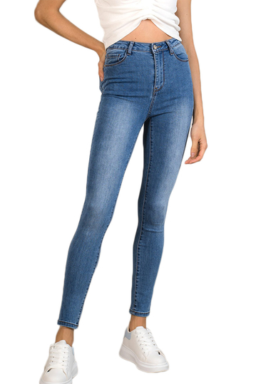 Cindy.H skinny jeans denim blue