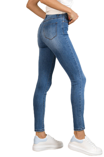 Cindy.H skinny jeans denim blue