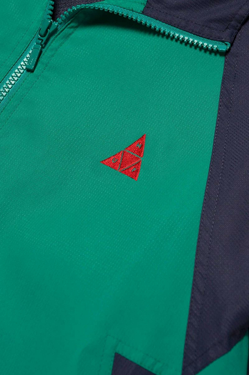 Huf Switzer nylon/ripstop track jacket navy blazer