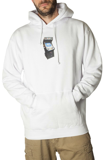 Huf Arcade hoodie white