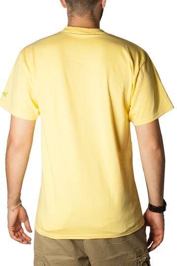 Huf t-shirt Cammy yellow