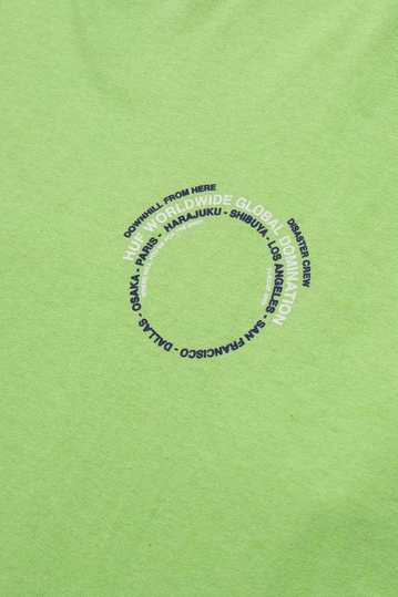 Huf t-shirt Robotics lime