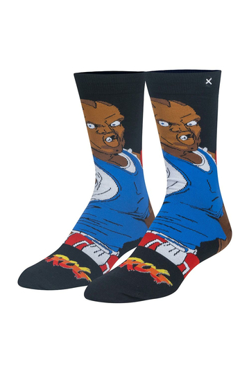 Odd Sox x Street Fighter Balrog socks