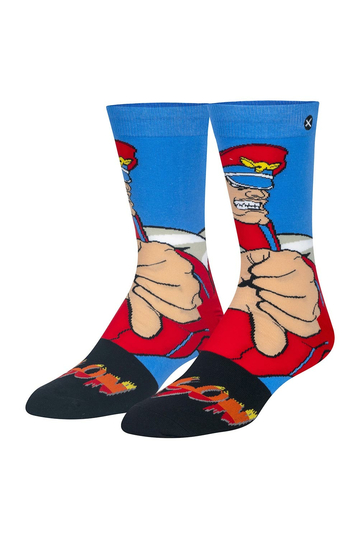 Odd Sox x Street Fighter M Bison socks