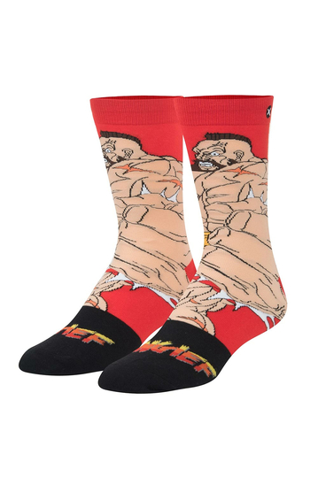 Odd Sox x Street Fighter Zangief socks