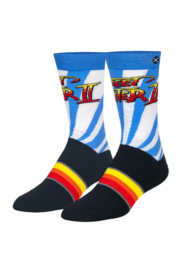 Odd Sox x Street Fighter 2 Logo socks
