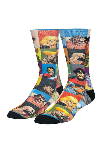 Odd Sox x Street Fighter Select Your Fighter socks
