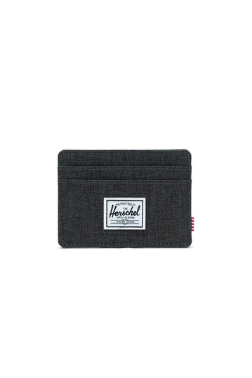 Herschel Supply Co. Charlie RFID wallet black crosshatch