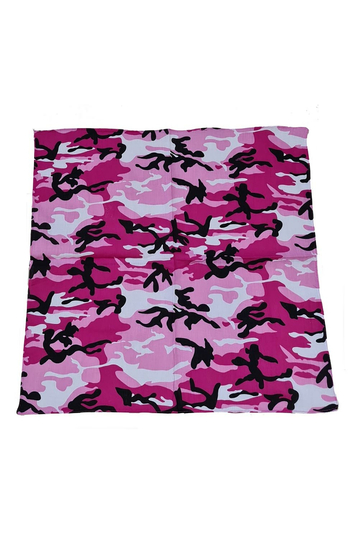 Bandana camo pink