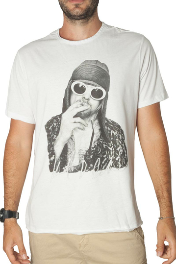 Amplified Kurt Cobain photograph t-shirt