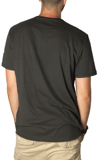 Amplified t-shirt Misfits skull logo charcoal