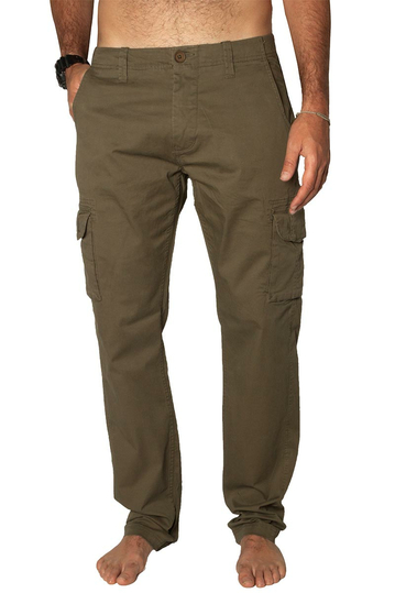 Gnious Nile cargo pants olive