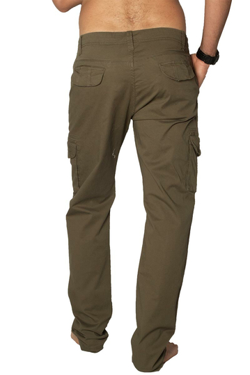 Gnious cargo παντελόνι Nile λαδί