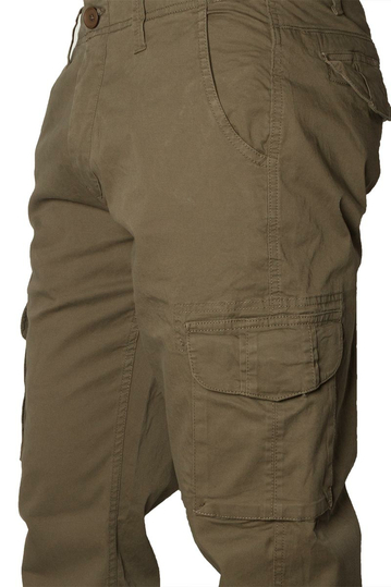 Gnious cargo παντελόνι Nile λαδί