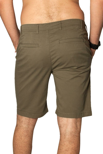 Gnious chino βερμούδα Fine λαδί