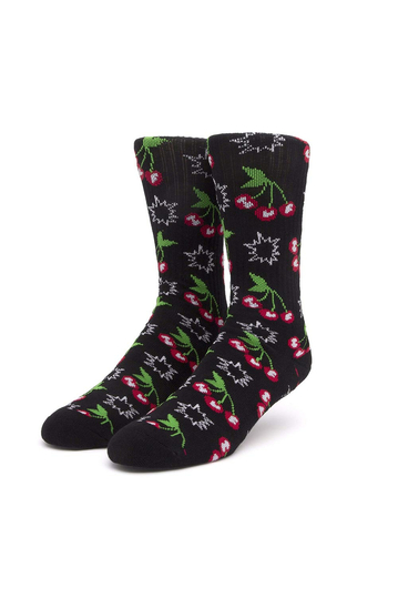 Huf Popping Cherries socks black