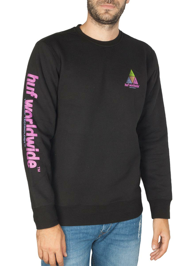 Huf Prism sweatshirt black