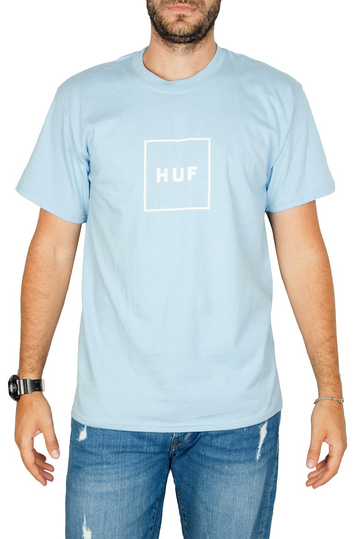 Huf Box Logo t-shirt light blue