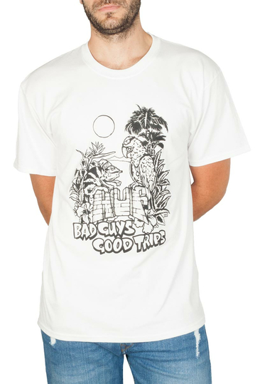 Huf Vacation Uv Color t-shirt white