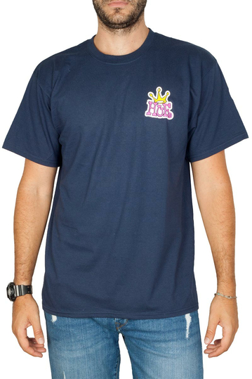 Huf Crown Logo T-shirt navy