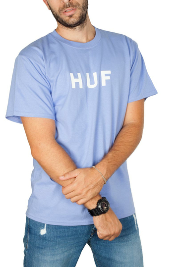 Huf OG logo t-shirt violet