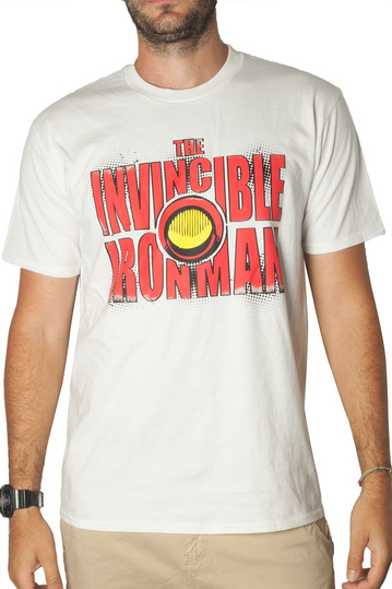 Marvel - The invincible Ironman t-shirt white