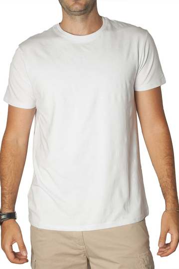 Losan cotton t-shirt white