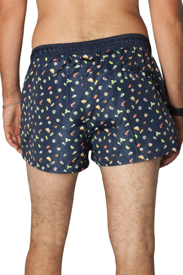 Losan trunk μαγιό μικροφίμπρα μπλε σούσι πριντ