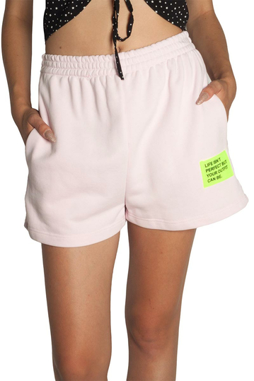 Lumina french terry shorts pink